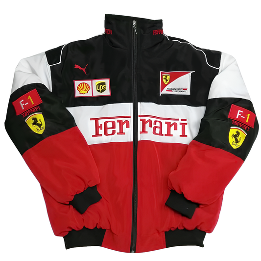 Ferrari Jacket Red & White