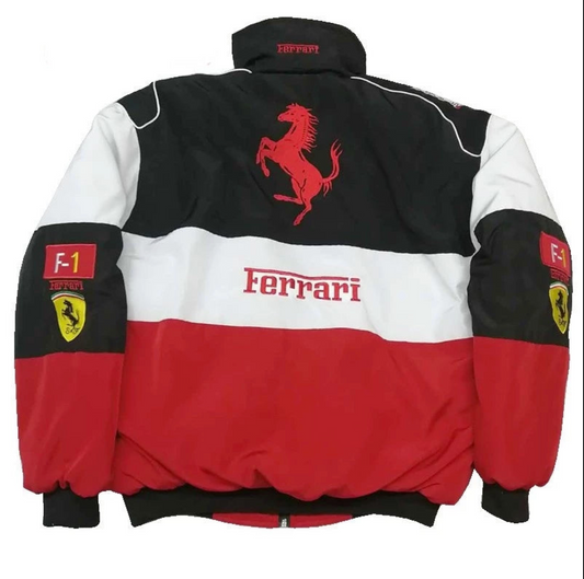 Ferrari Jacket Red & White